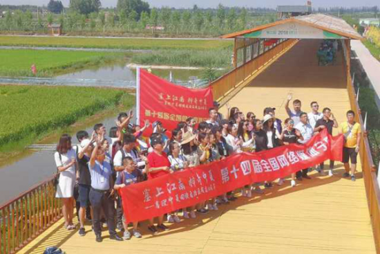 稻漁空間生態(tài)觀光園：銀川都市圈休閑旅游的“網(wǎng)紅”